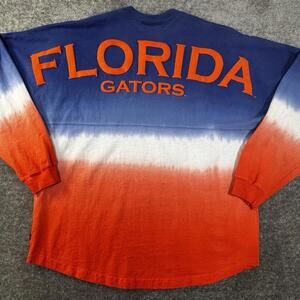 Spirit University Of Florida Gators Long Sleeve Oversized Shirt Womens Large